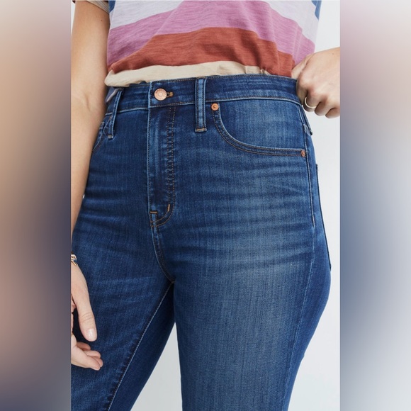 LIKE NEW • Madewell Curvy High Waist Skinny Jeans in “Danny” Wash • Women’s 25👖 - Picture 12 of 14
